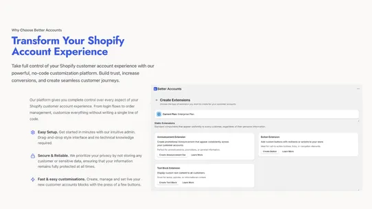 Better Accounts screenshot