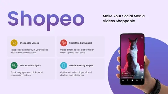 Shopeo ‑ Shoppable Videos screenshot