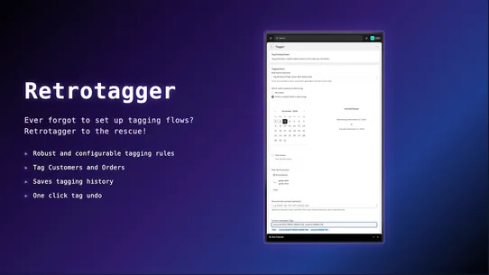 Retrotagger screenshot