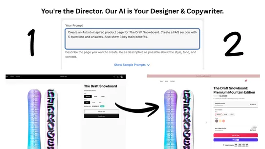 DropPages AI screenshot