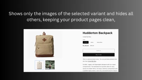 Imgix: Variant Multiple Images screenshot