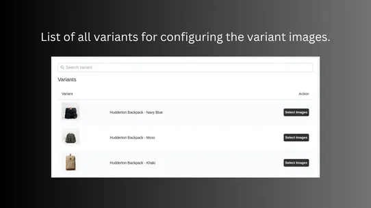 Imgix: Variant Multiple Images screenshot