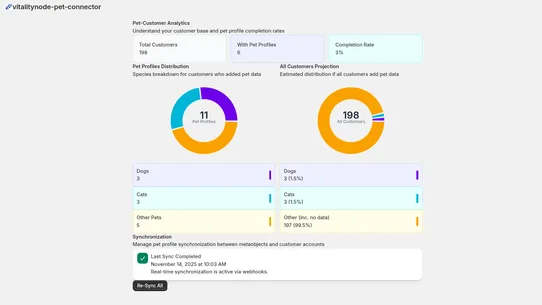 VitalityNode Pet Connector screenshot