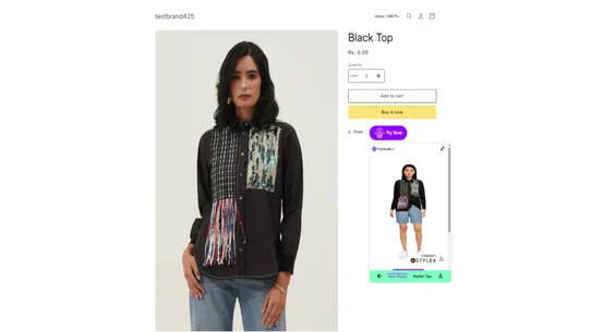 Stylebuddy‑VirtualTryOn screenshot