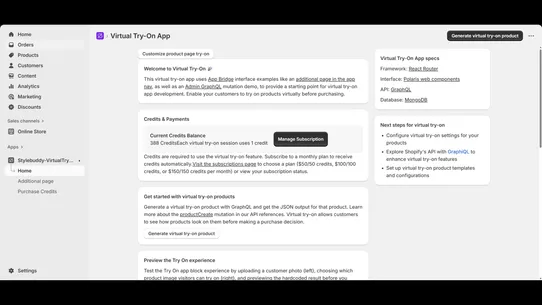 Stylebuddy‑VirtualTryOn screenshot