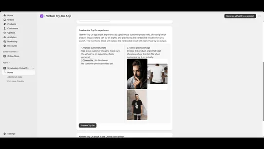 Stylebuddy‑VirtualTryOn screenshot