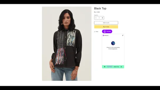 Stylebuddy‑VirtualTryOn screenshot