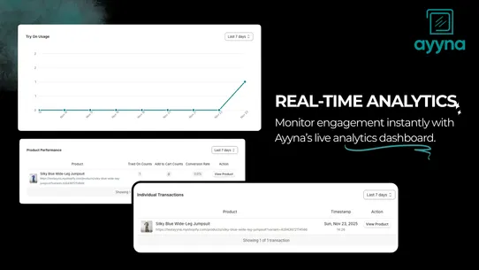 Ayyna: Virtual try‑on screenshot
