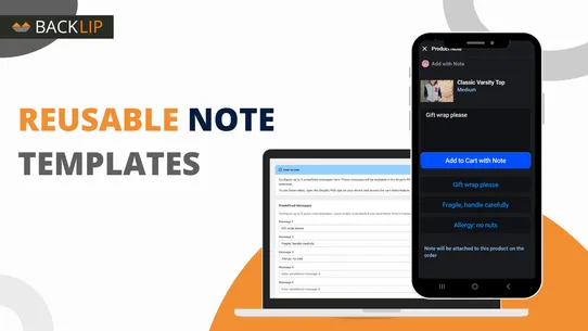 BL POS Quick Note screenshot