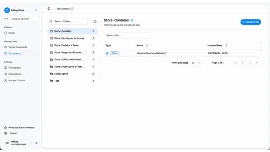 bKlug AI for WhatsApp Commerce screenshot