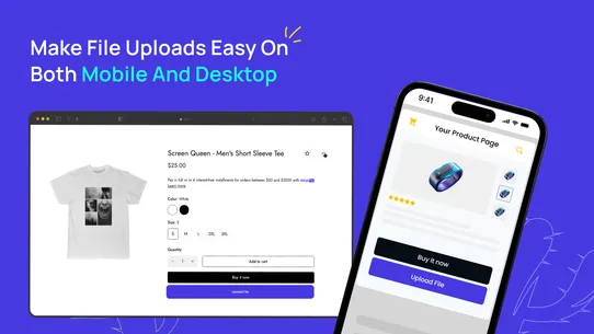 K: File Upload screenshot