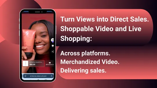 eStreamly Shoppable Videos screenshot