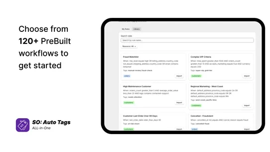 SO: Auto Tags | All‑in‑One screenshot