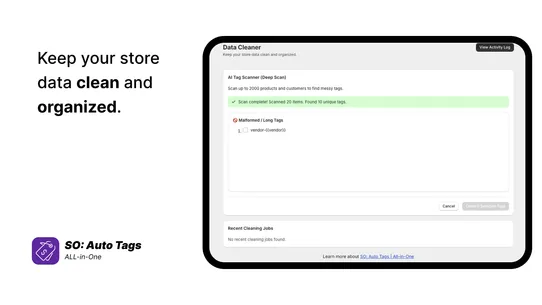 SO: Auto Tags | All‑in‑One screenshot