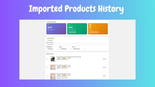 Poky‑fy Import &amp; Copy Products screenshot