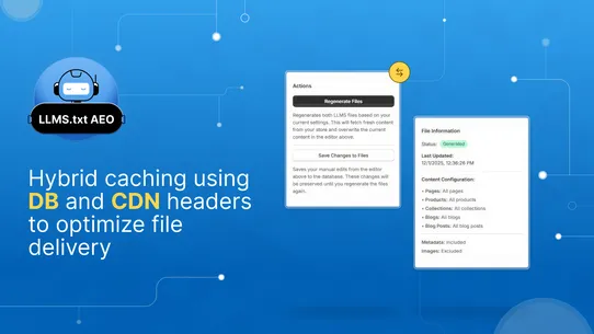 LLMs.txt AEO Optimizer screenshot
