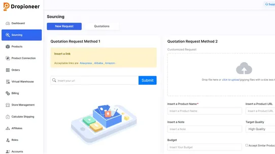 Dropioneer Dropshipping screenshot