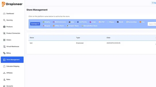Dropioneer Dropshipping screenshot