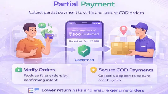 Partial Payment &amp; COD Form screenshot