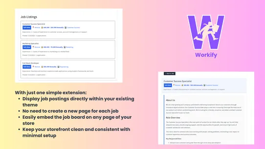 Workify ‑ Job Offers &amp; Hiring screenshot