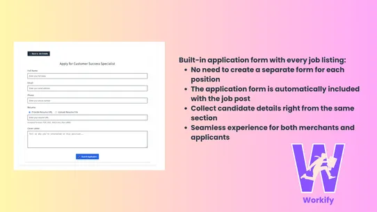 Workify ‑ Job Offers &amp; Hiring screenshot