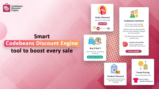 Codebeans Discount Engine screenshot