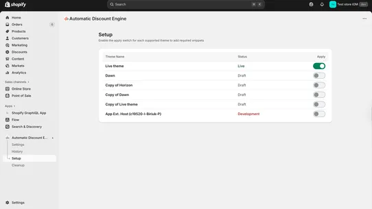 Automatic Discount Engine screenshot