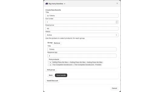 Big Hairy Bundles screenshot