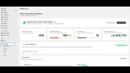 Returninja screenshot