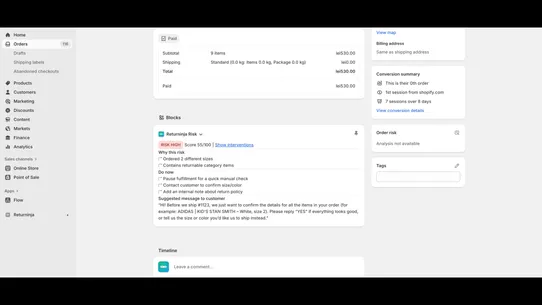 Returninja screenshot
