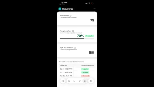 Returninja screenshot