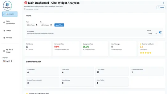 SmartAgent Chat screenshot