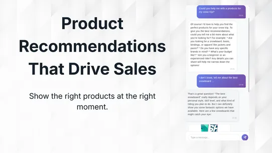 SmartAgent Chat screenshot