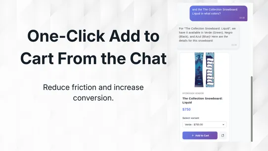 SmartAgent Chat screenshot
