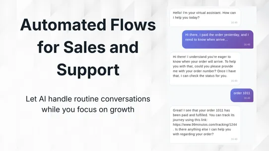 SmartAgent Chat screenshot