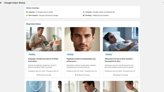 BlogGenAI: SEO Google&amp;ChatGPT screenshot