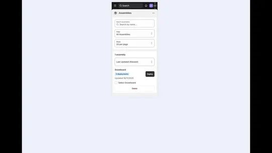 Assemblage: Bundle Inventory screenshot