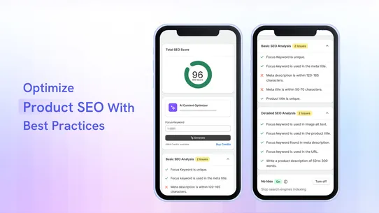 StoreSEO: AI SEO Agent screenshot