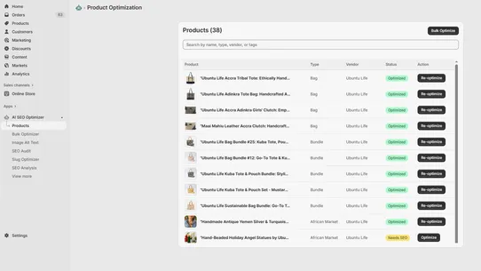 SEORaft: AI SEO Optimizer screenshot