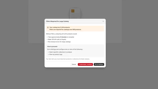 AisleSpark Inventory Rebalance screenshot