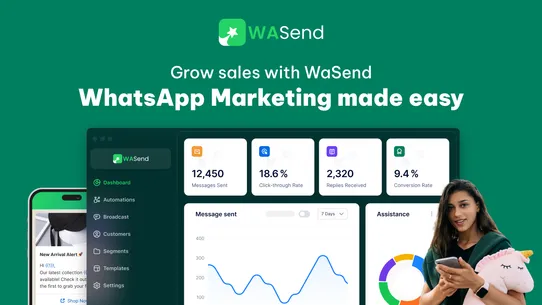 WASend‑ WhatsApp Marketing screenshot