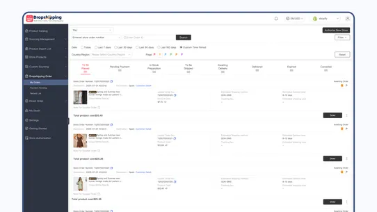Tangbuy Dropshipping screenshot