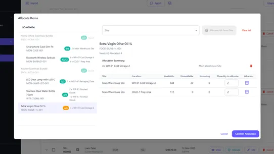 Lecxa ‑ Frictionless Inventory screenshot