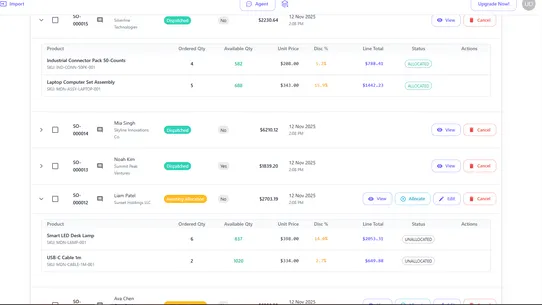 Lecxa ‑ Frictionless Inventory screenshot