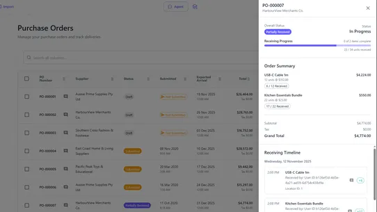Lecxa ‑ Frictionless Inventory screenshot