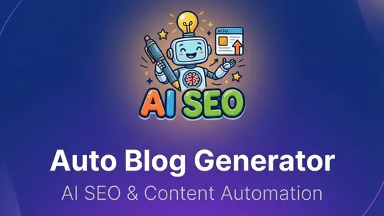 Auto Blog generator: AI SEO screenshot