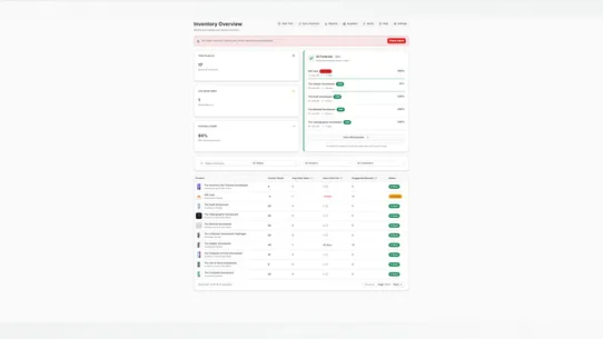 Inventory Copilot screenshot