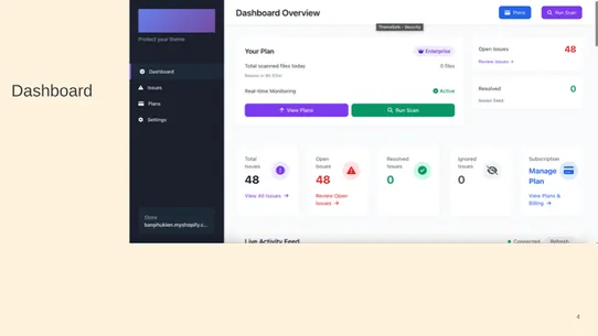 ThemeSafe ‑ Security ‑ Review screenshot