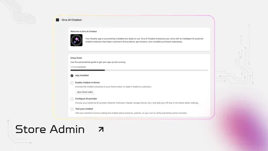 Orra AI Chabot ChatGPT &amp; MCP screenshot