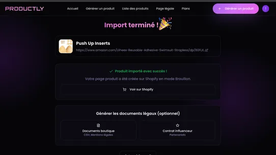Productly ｜AI Store‑Builder screenshot